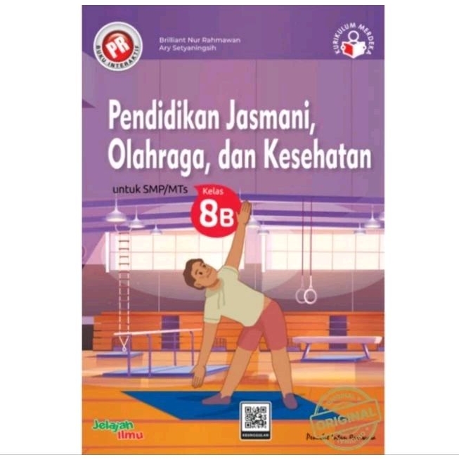 Buku PR / LKS Pendidikan Jasmani olahraga dan kesehatan PJOK SMP kelas 8, VIII semester 2 kurikulum 