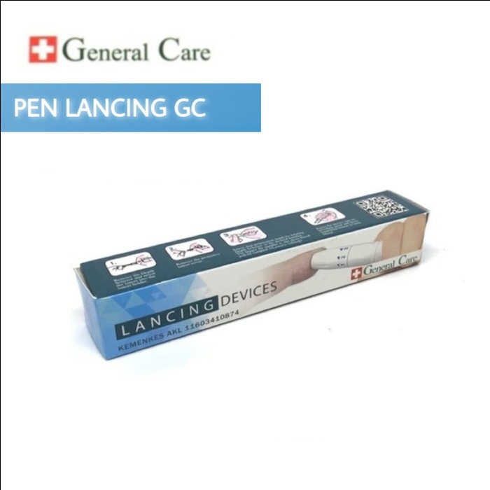 Lancing Device General Care Pena Lancet Bekam Gc Alat Tusuk Jari