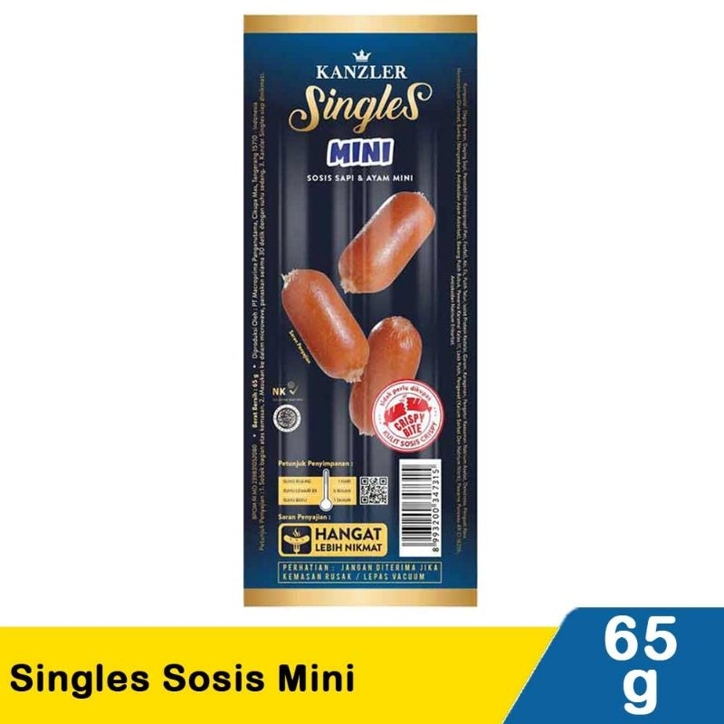 

Kanzler Sosis Singles Original 65Gr