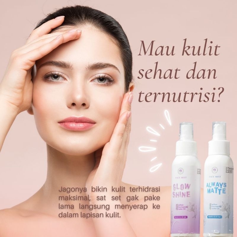 3 in 1 Face Mist by NB Skin - Glow Shine&Always Matte