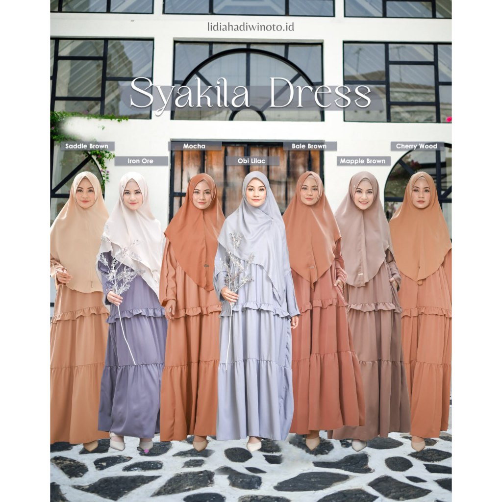 Syakila Dress By Lidia Hadiwinoto (Dress Only)