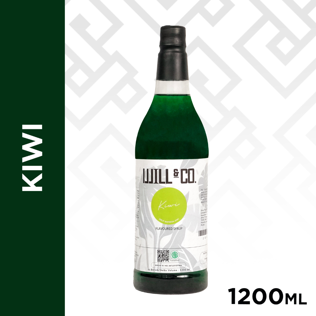 

Sirup Kiwi Premium Will&Co Syrup 1.2 Liter