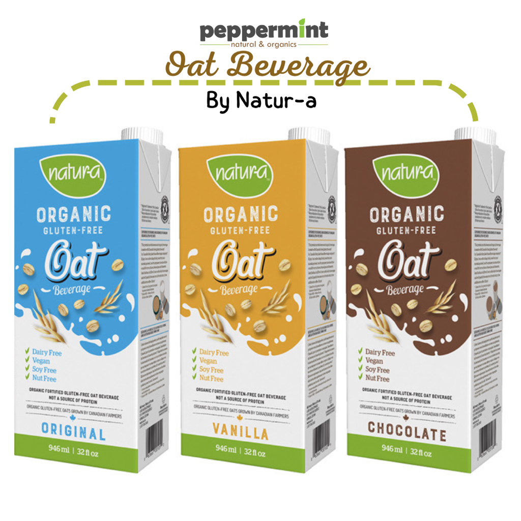 

Natura Organic Oat Beverage Gluten Free (946 Ml) / Susu Oat