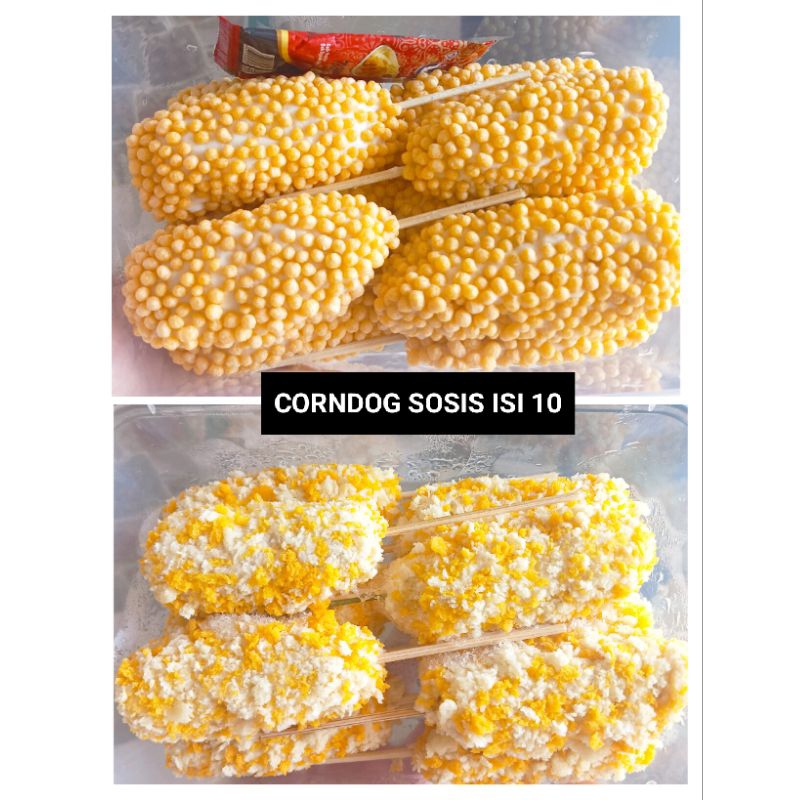 

CORNDOG SOSIS ISI 10pcs