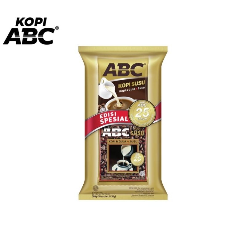 

ABC Kopi Susu Renceng 10x30gr