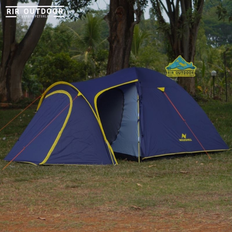 Tenda Camping Wildshell Mandala 6 Pro Kapasitas 6 Orang