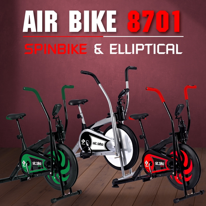 HTD Sport Spin Bike Sepeda Statis Spin Fitness Sepeda Cardio Model 8701