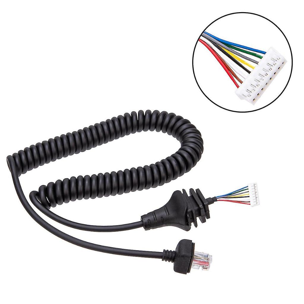 Kabel Mic Icom HM152 Kabel MIG HM-152 Kabel MIK HM 152 ICOM spiral