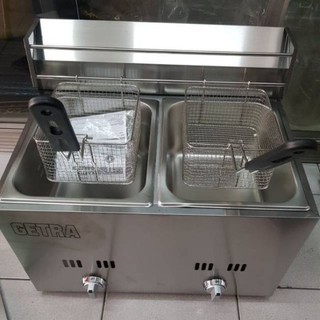 GETRA GF102G Gas Deep Fryer Mesin Penggoreng Gas
