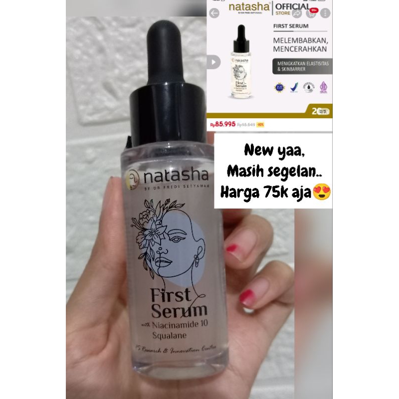 Serum Wajah Glowing/ First Serum Natasha