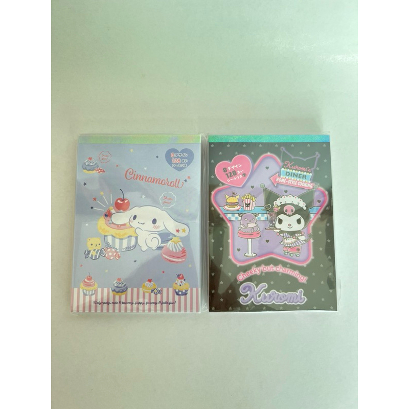 

Notebook Kawaii Kartun Hologram/ Kertas Memo Catatan My Melody Cinnamoroll Kuromi Anime Figur