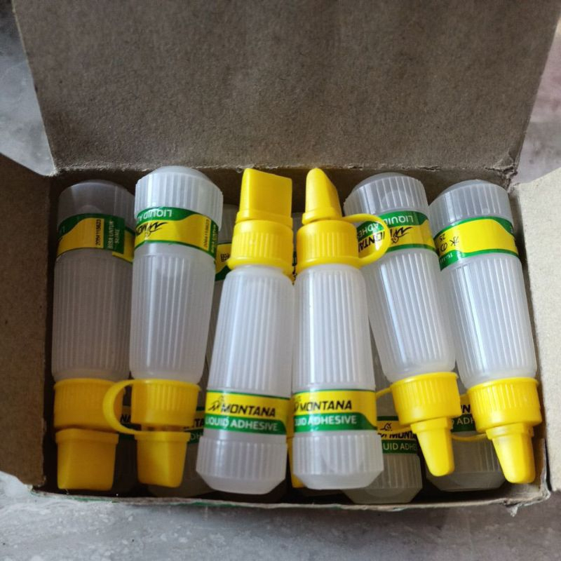 

Lem kertas cair montana 22ml serbaguna 1 bok 24pcs