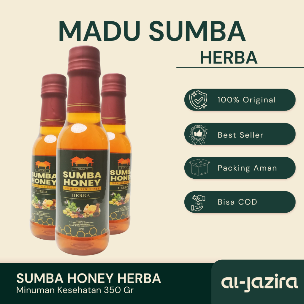 

Sumba Honey Herba Premium Raw Honey Madu 350gr