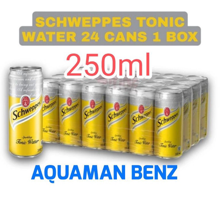

[☁E69(] SCHWEPPES TONIC WATER 250ML [136]