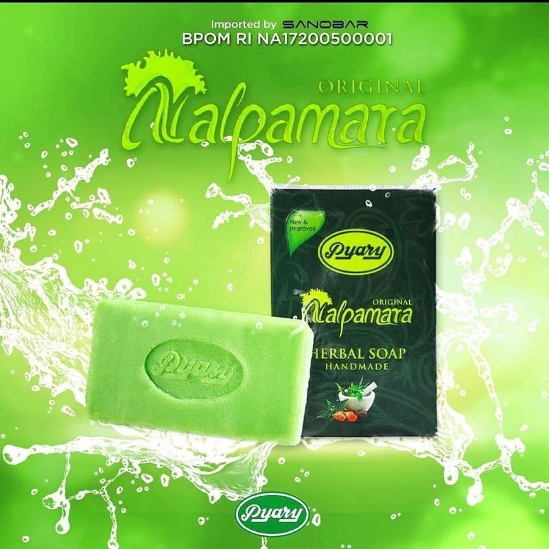 

Premium Sabun PYARY NALPAMARA [BPOM] Original Herbal Soap BPOM RI Resmi No: NA 17200500001 Garansi