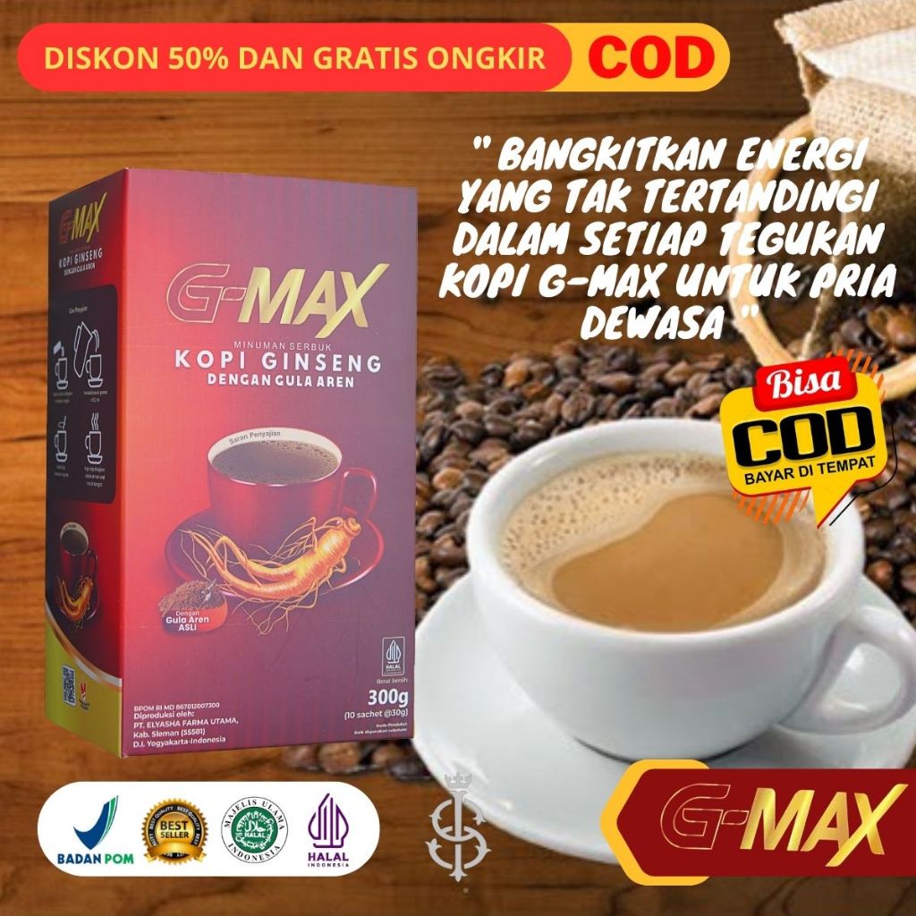 

Kopi Penambah Stamina Seksual laki - Kopi Herbal Vitalitas Pria Dewasa Halal dan Sudah BPOM GMAX COFFEE KUAT PRIA TAHAN LAMA
