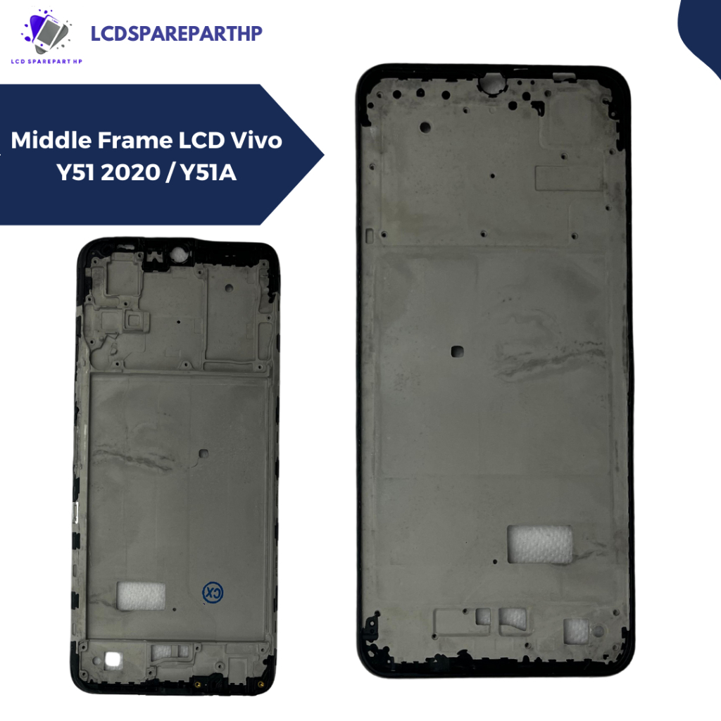 MIDDLE FRAME LCD VIVO Y51 2020 / Y51A