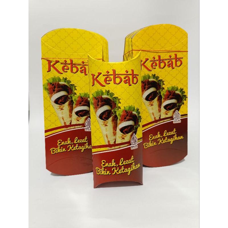 

pack kebab kecil 50pcs/bungkus kebab mini/box kebab