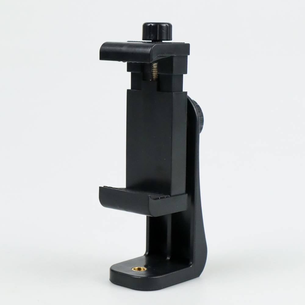 TaffSTUDIO Universal Smartphone Clamp 1/4 Screw Mount - C4 - Black