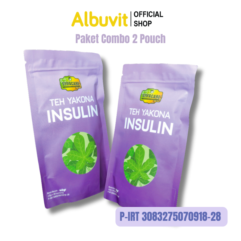 

PAKET COMBO - Teh YAKONA Syifacare Teh Celup Daun Insulin Herbal Alami Berkhasiat isi 20bag