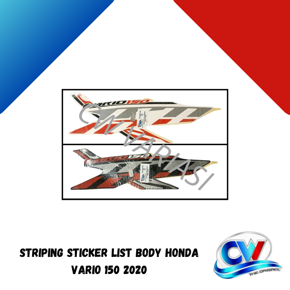 Striping Sticker List Body Vario 150 2020