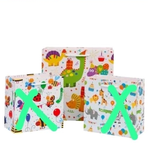 

paperbag goodie dinosaur ulangtahun boy