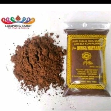 

KOPI BUBUK NIKMAT MURNI ROBUSTA Cap Bunga Matahari ~250Gram