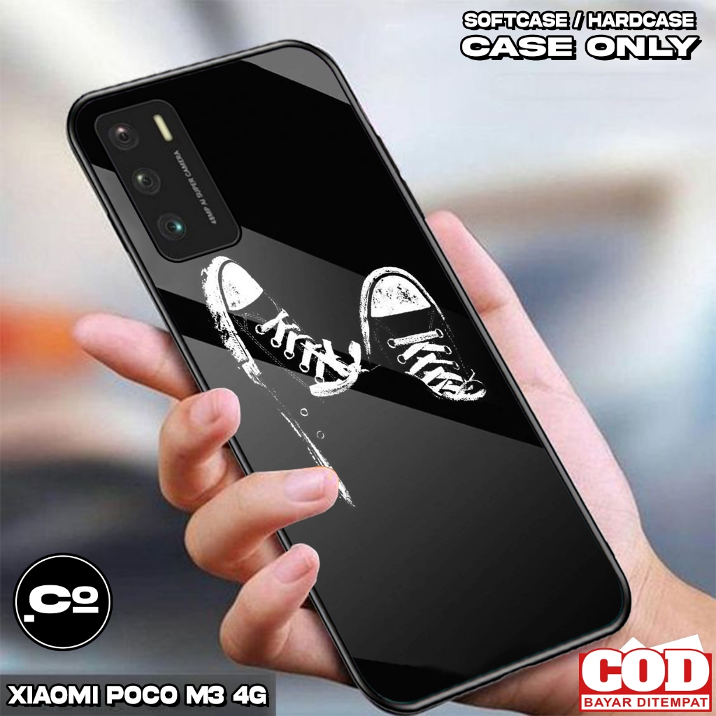Case XIAOMI POCO M3 4G - Casing XIAOMI POCO M3 4G [ HITAM ] Silikon XIAOMI POCO M3 4G - Kesing Hp - 