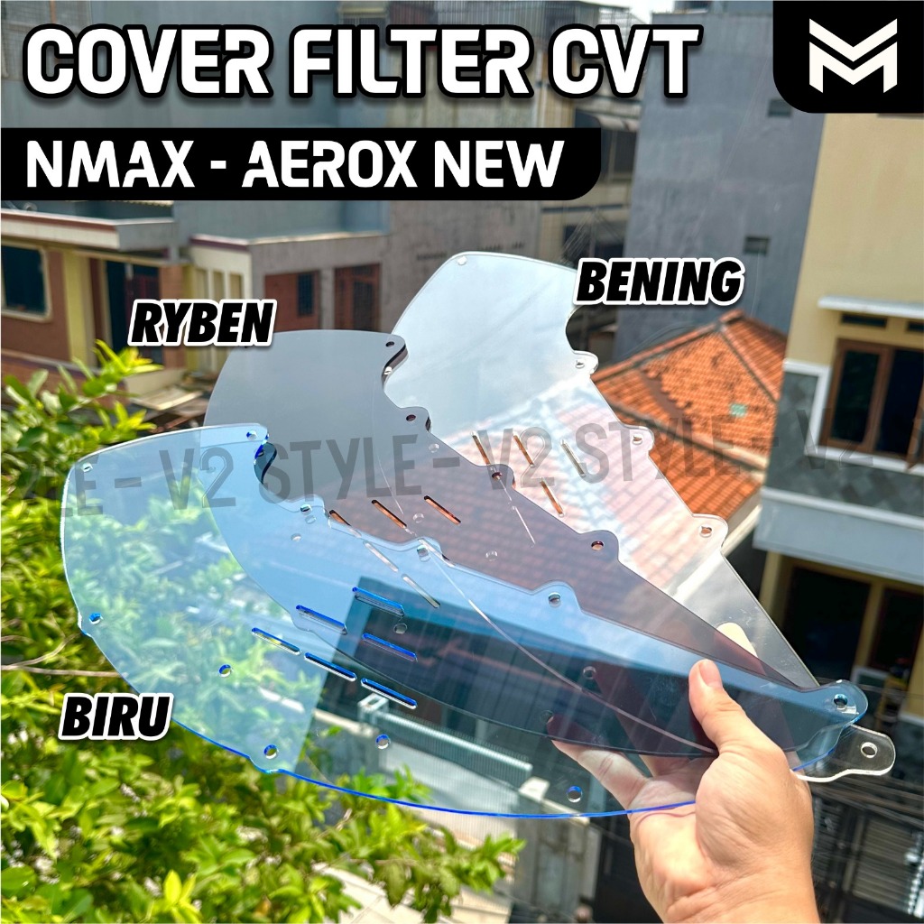 COVER FILTER UDARA CVT NMAX NEW TAHUN 2020 - 2023 TUTUP FILTER CVT NMAX BARU NMAX 155 CONNECTED CONE