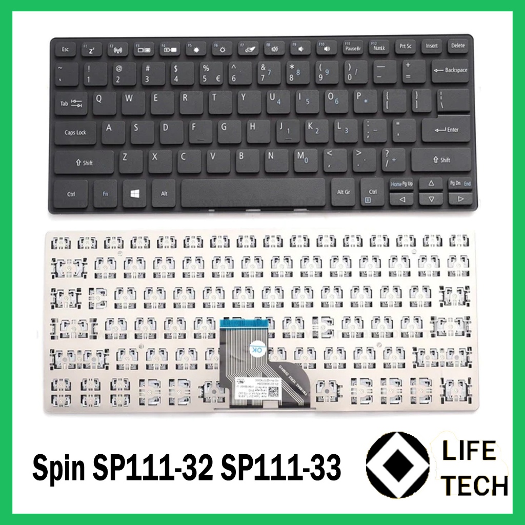 Keyboard Acer Spin 1 SP111-32N SP111-33 SP111-34N