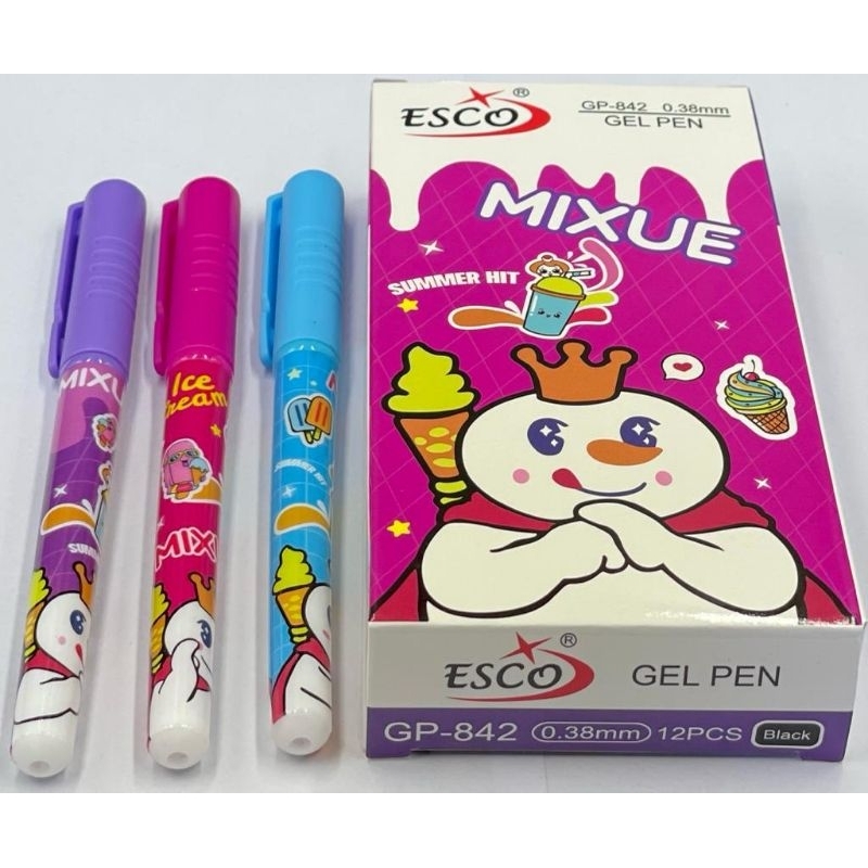 

pulpen esco karakter isi 12pcs