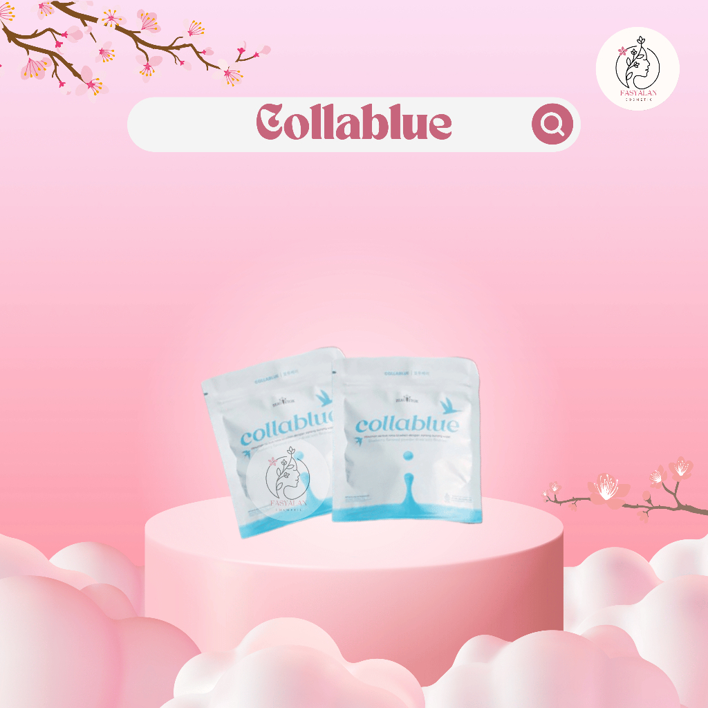 

FS - COLLABLUE COLLAGEN DRINK | MINUMAN BUNGA TELANG DGN COLLAGEN 8.000mg