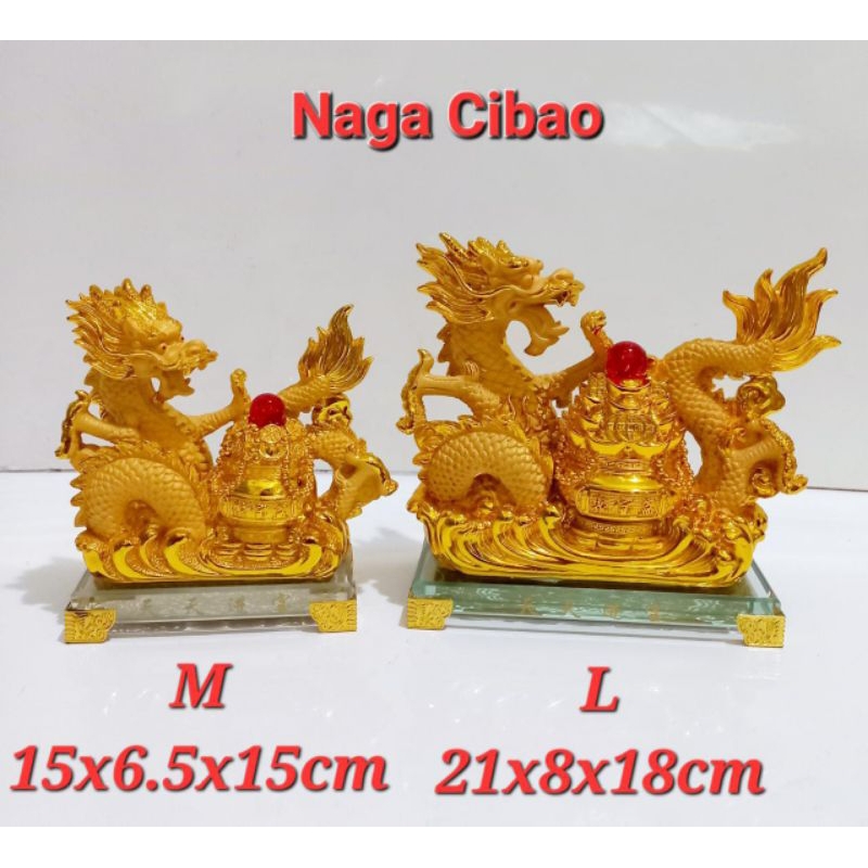 Patung naga imlek small / Pajangan sincia shio naga / CNY Decoration souvenir hampers / patung naga
