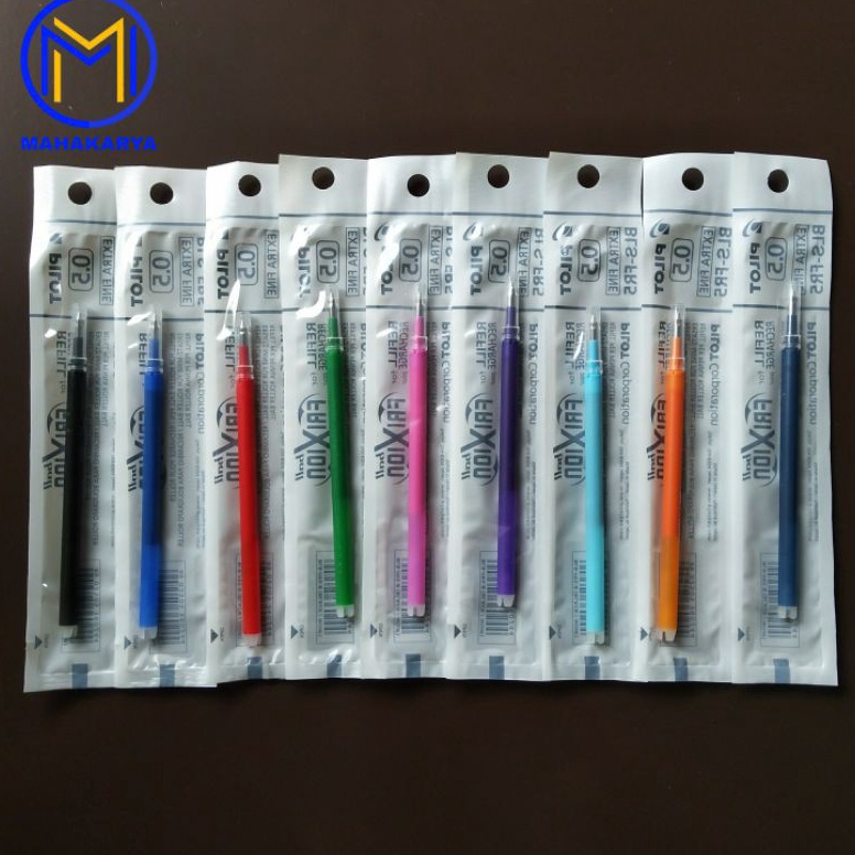 

G97ZA Refill Isi Pulpen PILOT Frixion Clicker / Ball 0.5 & 0.7 [ 1 Pcs ] Warna Warni g0bqy