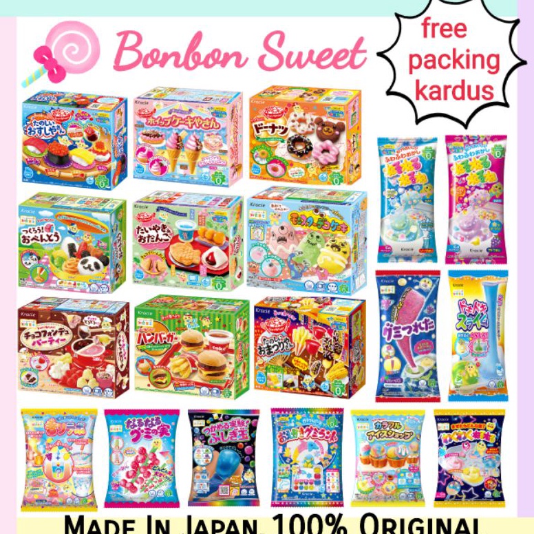 

GHIK7 Kracie Popin Cookin DIY Candy Maker Japan Miniature Food 9hzsd