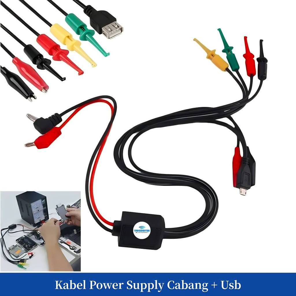 Kabel Power Supply Cabang + Usb / Kabel Cumi Power Supply
