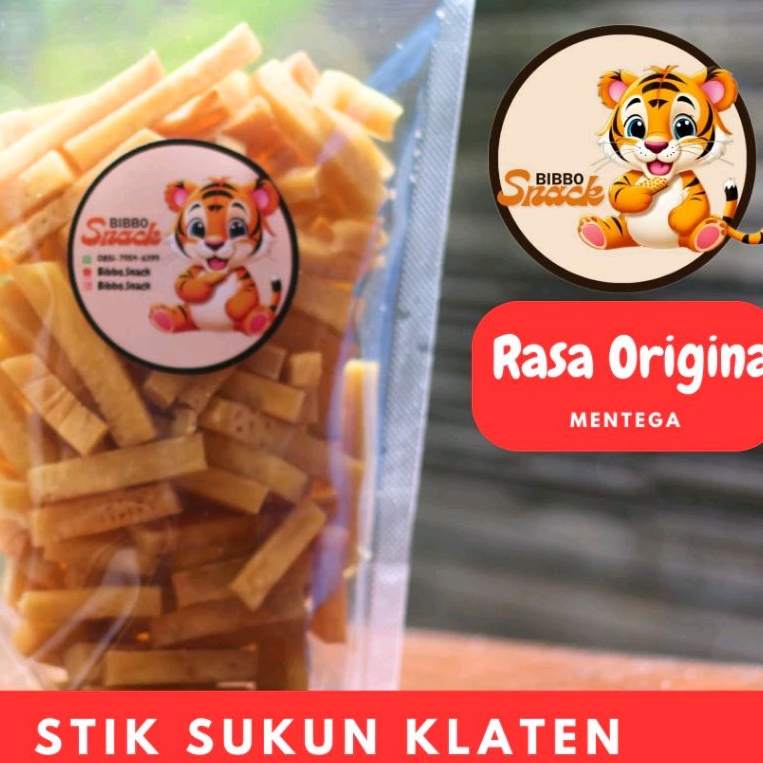 

Bibbo Snack - Stik Sukun Mentega - Rasa Original 250 gr