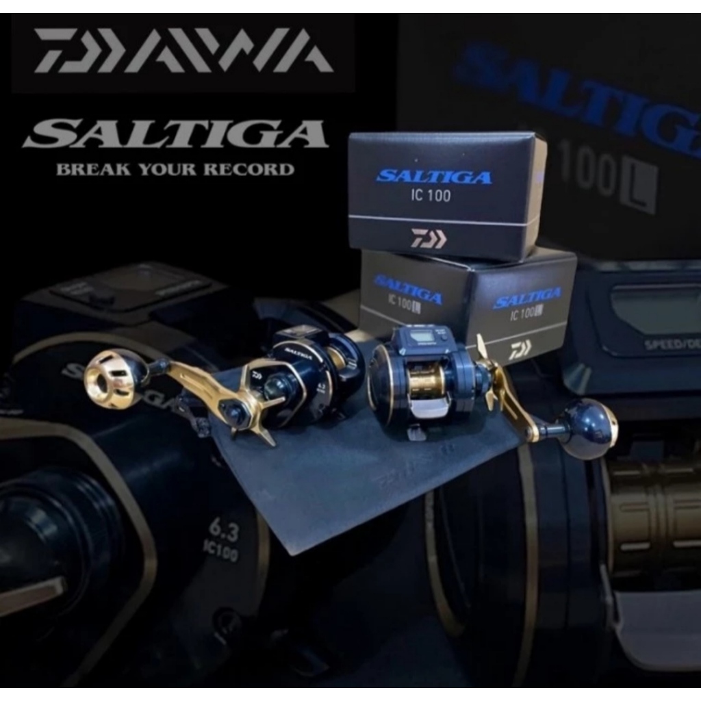 Reel Overhead Daiwa IC 100L - Handle Kiri - Made In Japan