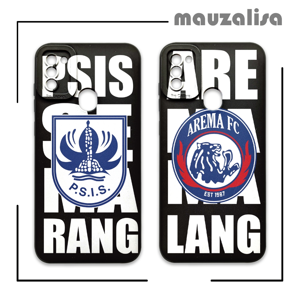 Case Hp Samsung A11 M11 Gambar Club Bola - Casing Softcase Tpu Pro Camera Motif Psis Dan Arema