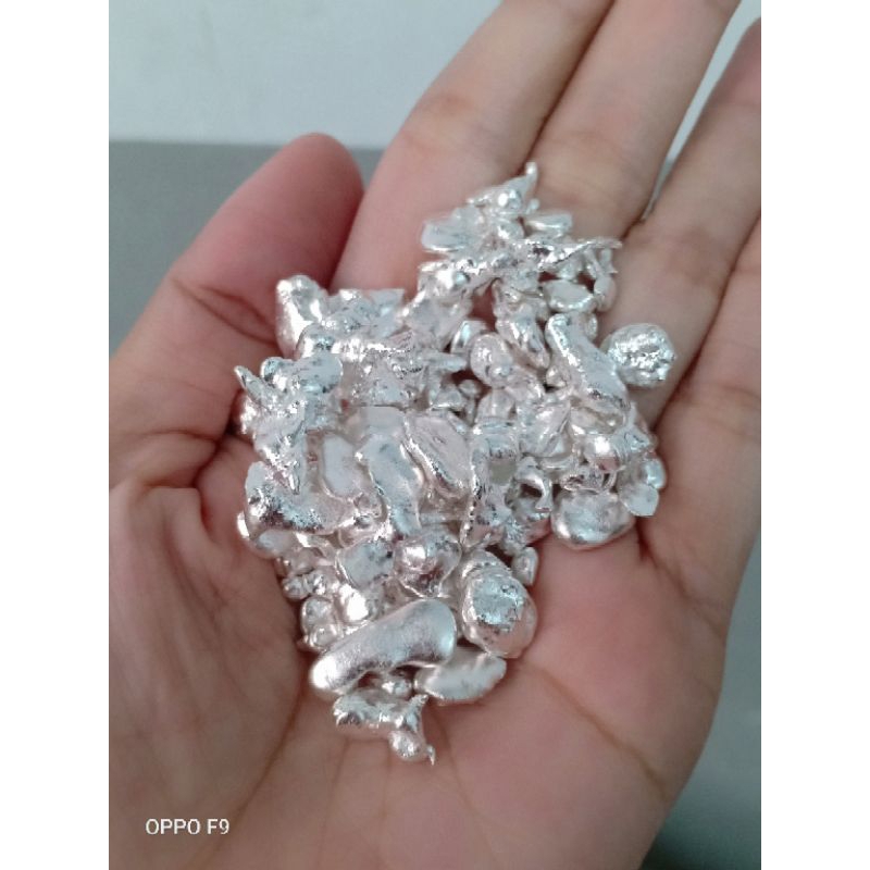 perak murni 99,9% perak mentah asli 5gr