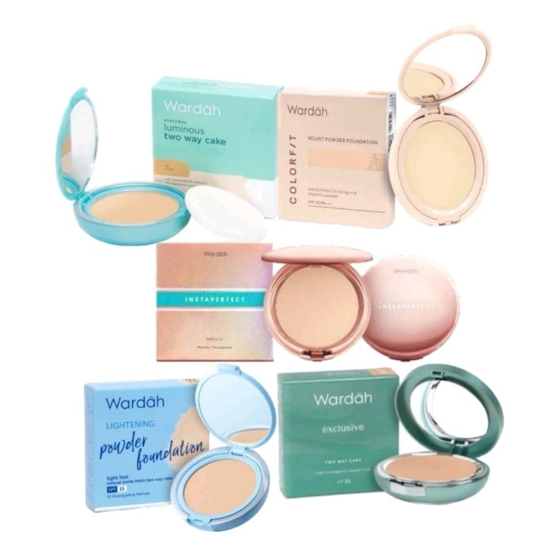 Two way cake Wardah / bedak padat wardah