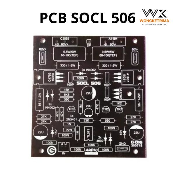 PCB DRIVER POWER SOCL 506