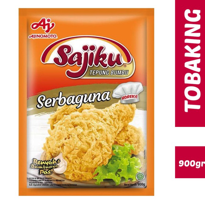 

98 Sajiku Tepung bumbu serbaguna 900gr Ajinomoto Ready Stok