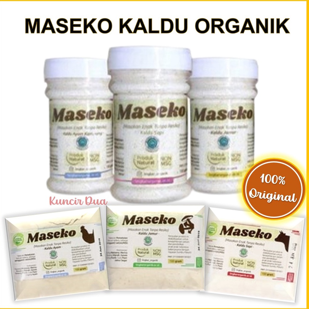 

Big Sale➻ Maseko Kaldu Organik BOTOL & REFILL Sapi Ayam Jamur 100gr Non MSG Lingkar Organik Kaldu Mpasi 43