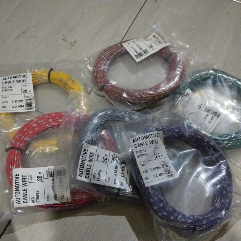 1 meter kabel bintik serabut tembaga 0.85mm per meter original