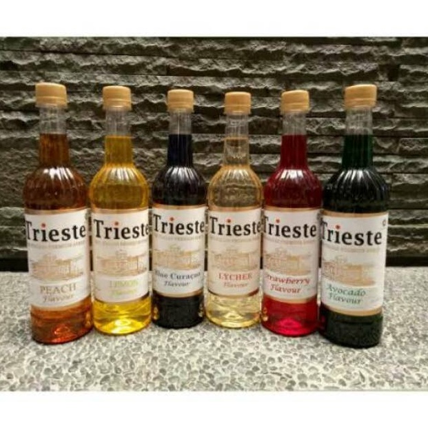 

[✹H48@] Trieste italian syrup variant premium 650ml Cuci-Gudang