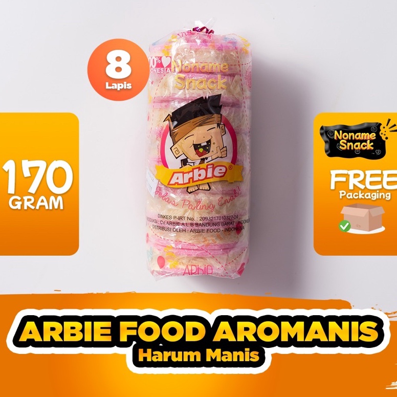 

[MTK95] NoName Snack - Rambut Nenek Arbie Food Aromanis Harum Manis Grosir 170Gr 47