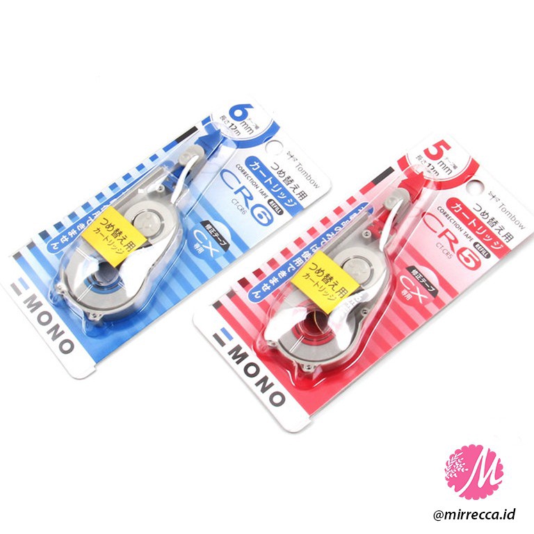 

[COD 7U69] REFILL CT-CR5 | CTCR6 TOMBOW MONO CORRECTION TAPE / ISI ULANG TIP-EX ROLL KERTAS CT-CX 100