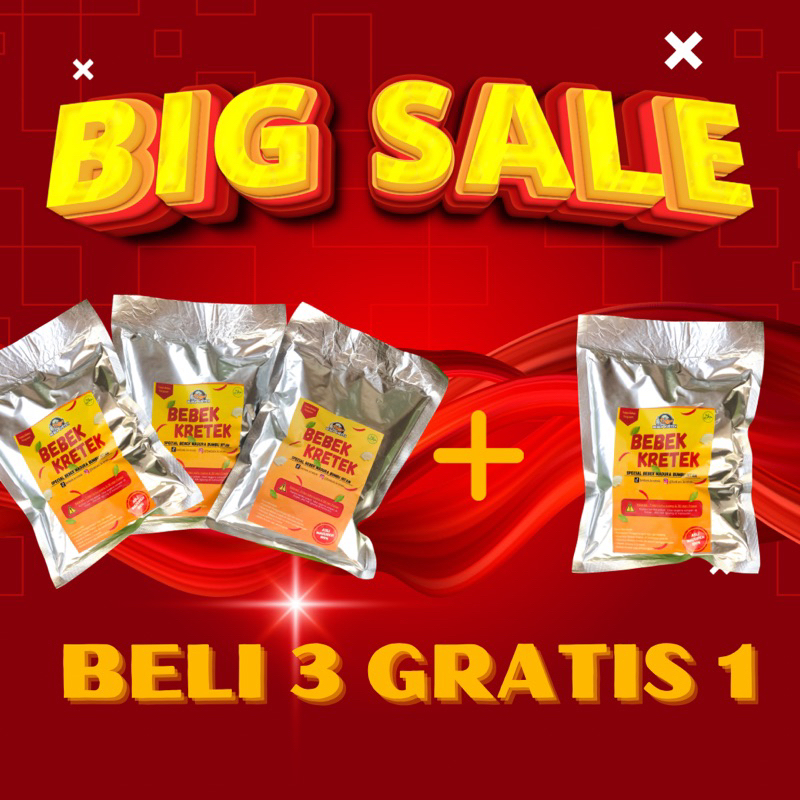 

9.9 Beli 3 Gratis 1 (dpt 4 ekor)