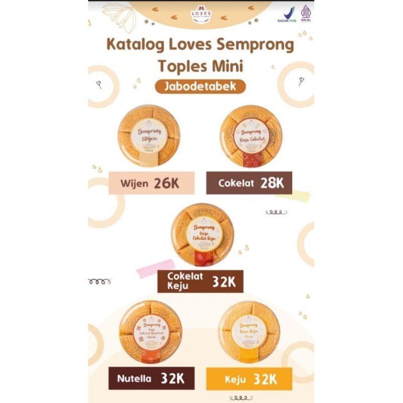 

LOVES SEMPRONG MINI TOPLES 250GR